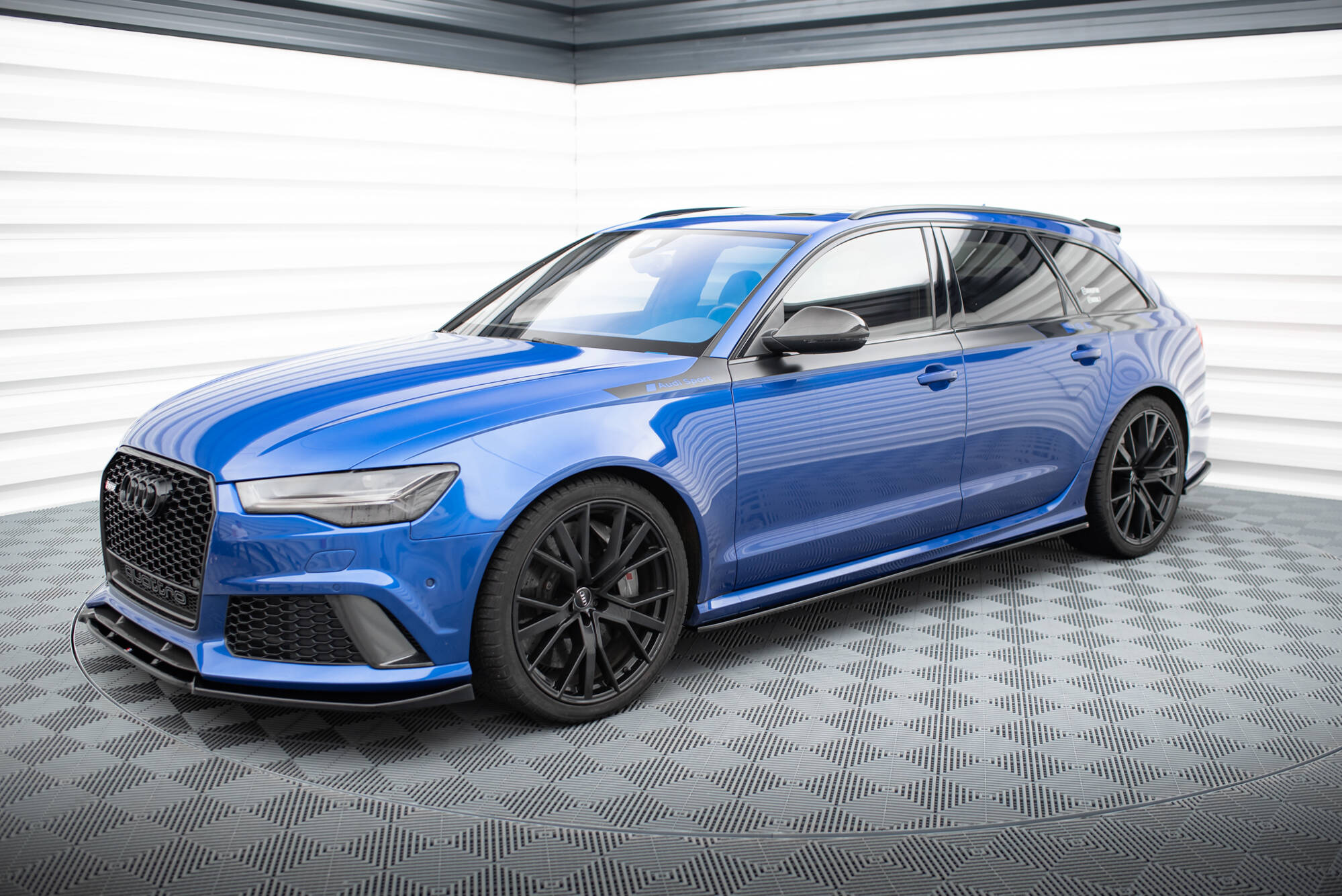 Side Skirts Diffusers V.2 Audi RS6 C7 / C7 Facelift - Image 3