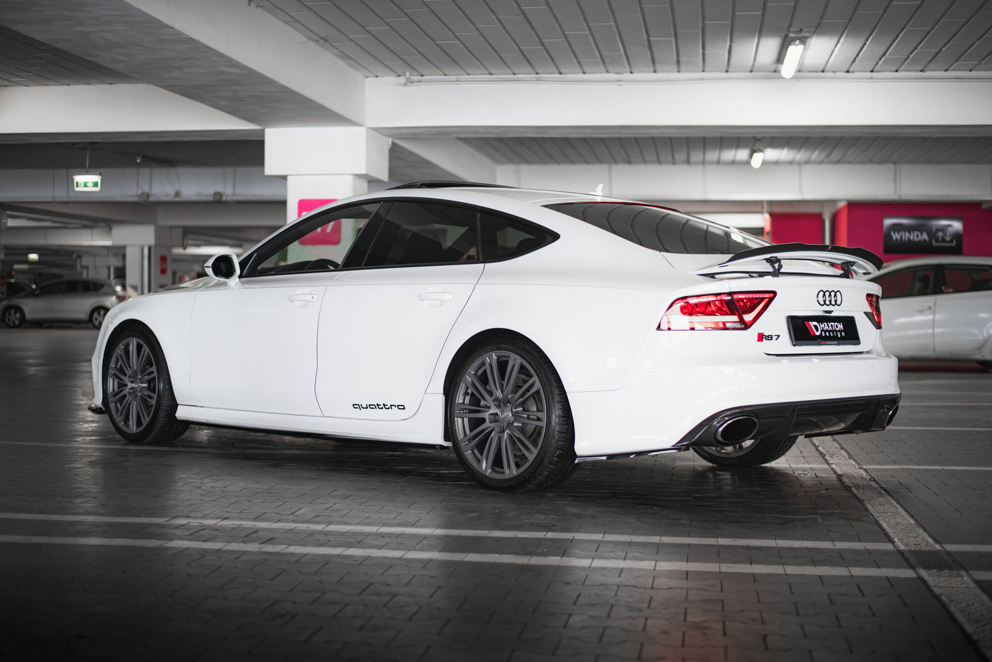 Side Skirts Diffusers V.2 Audi RS7 C7 - Image 2