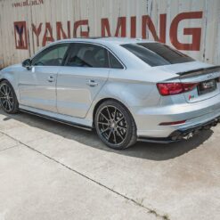 Alternative view of Side Skirts Diffusers V.2 Audi S3 / A3 S-Line Sedan 8V Facelift