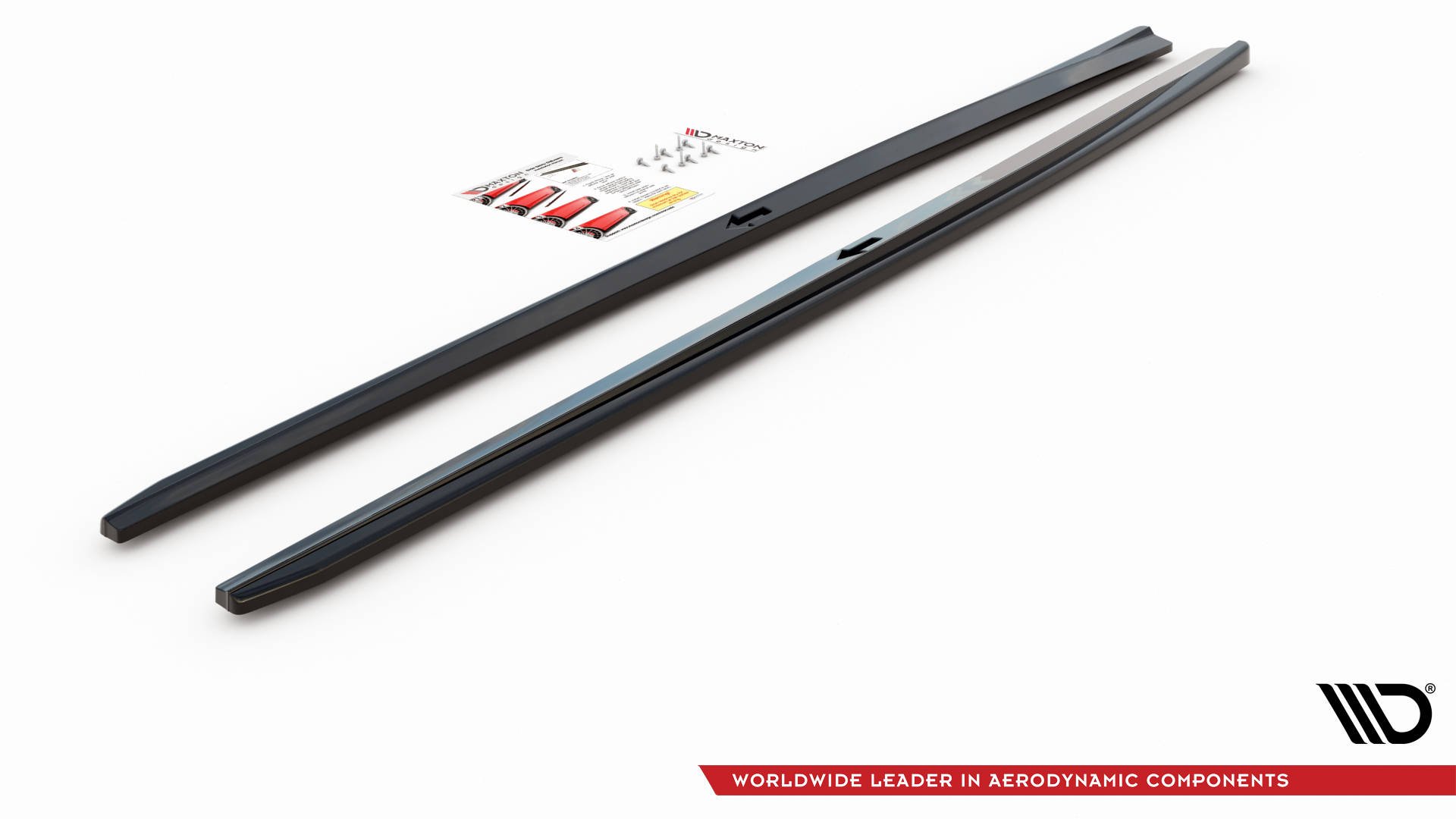 Side Skirts Diffusers V.2 Audi S3 / A3 S-Line Sedan 8V Facelift - Image 6