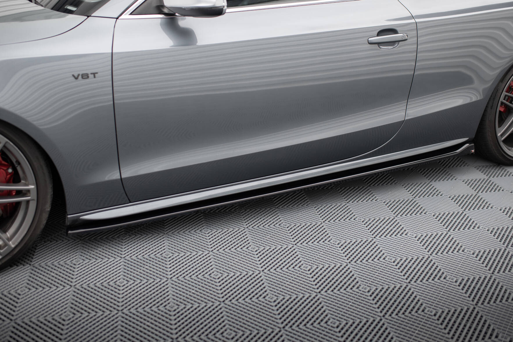 Side Skirts Diffusers V.2 Audi S5 / A5 S-Line Coupe 8T / 8T Facelift