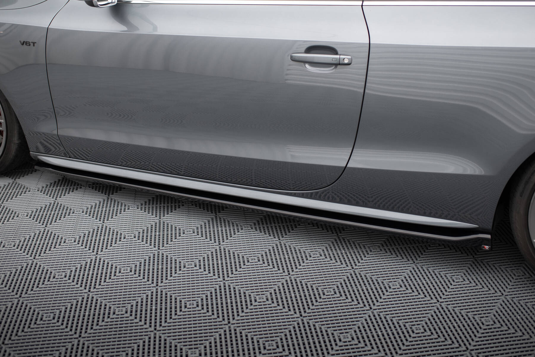 Side Skirts Diffusers V.2 Audi S5 / A5 S-Line Coupe 8T / 8T Facelift - Image 3