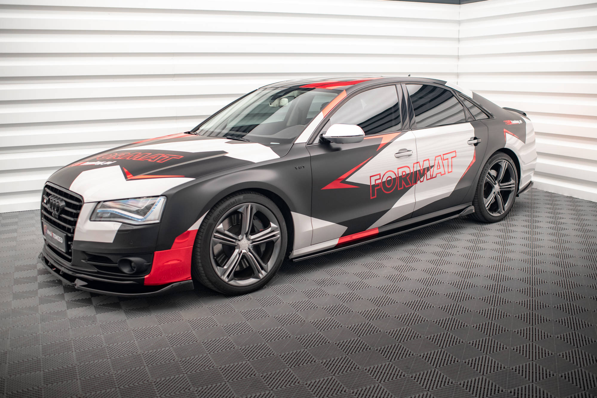 Side Skirts Diffusers V.2 Audi S8 D4 - Image 2