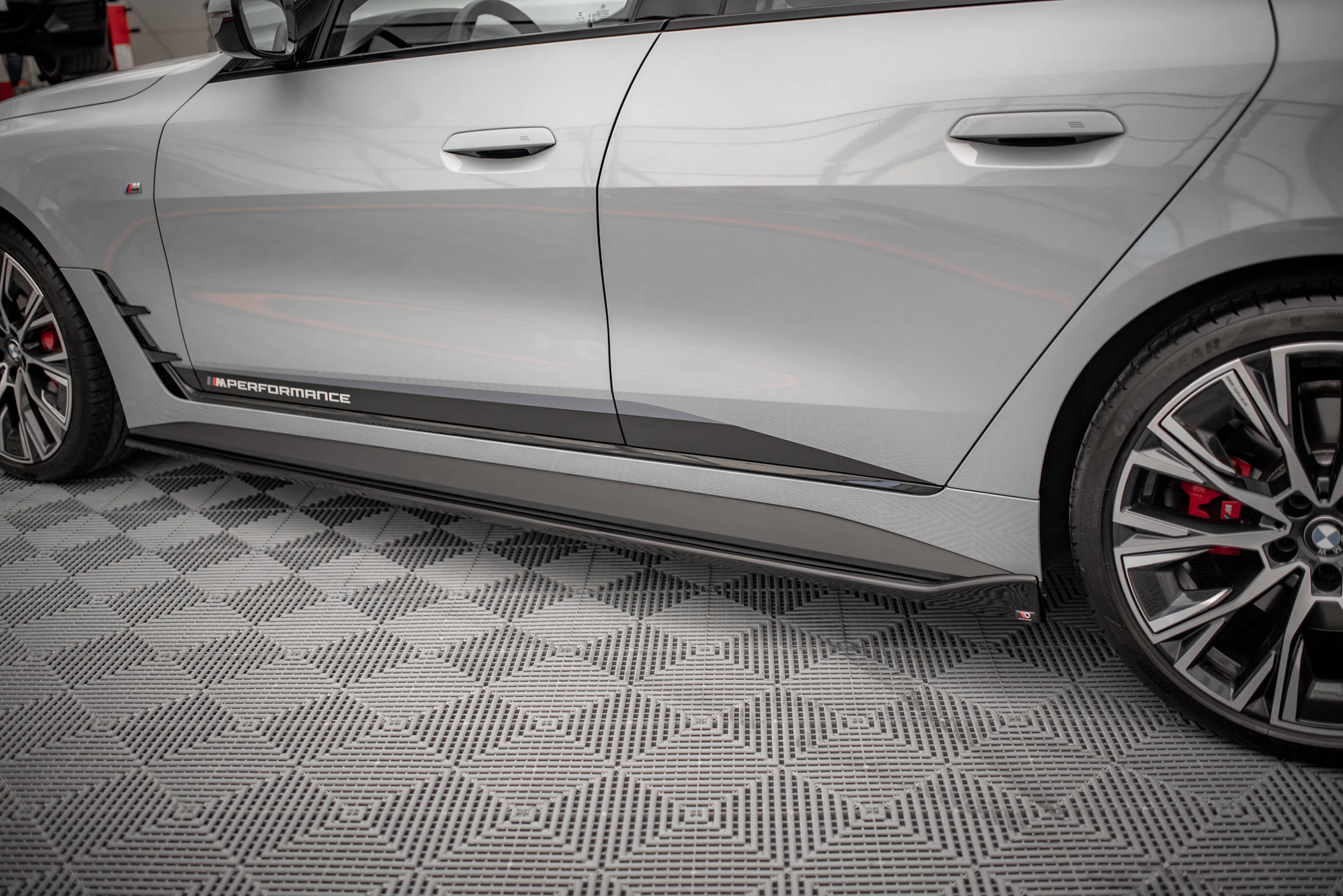Side Skirts Diffusers V.2 BMW 4 Gran Coupe M-Pack / M440i G26 - Image 2