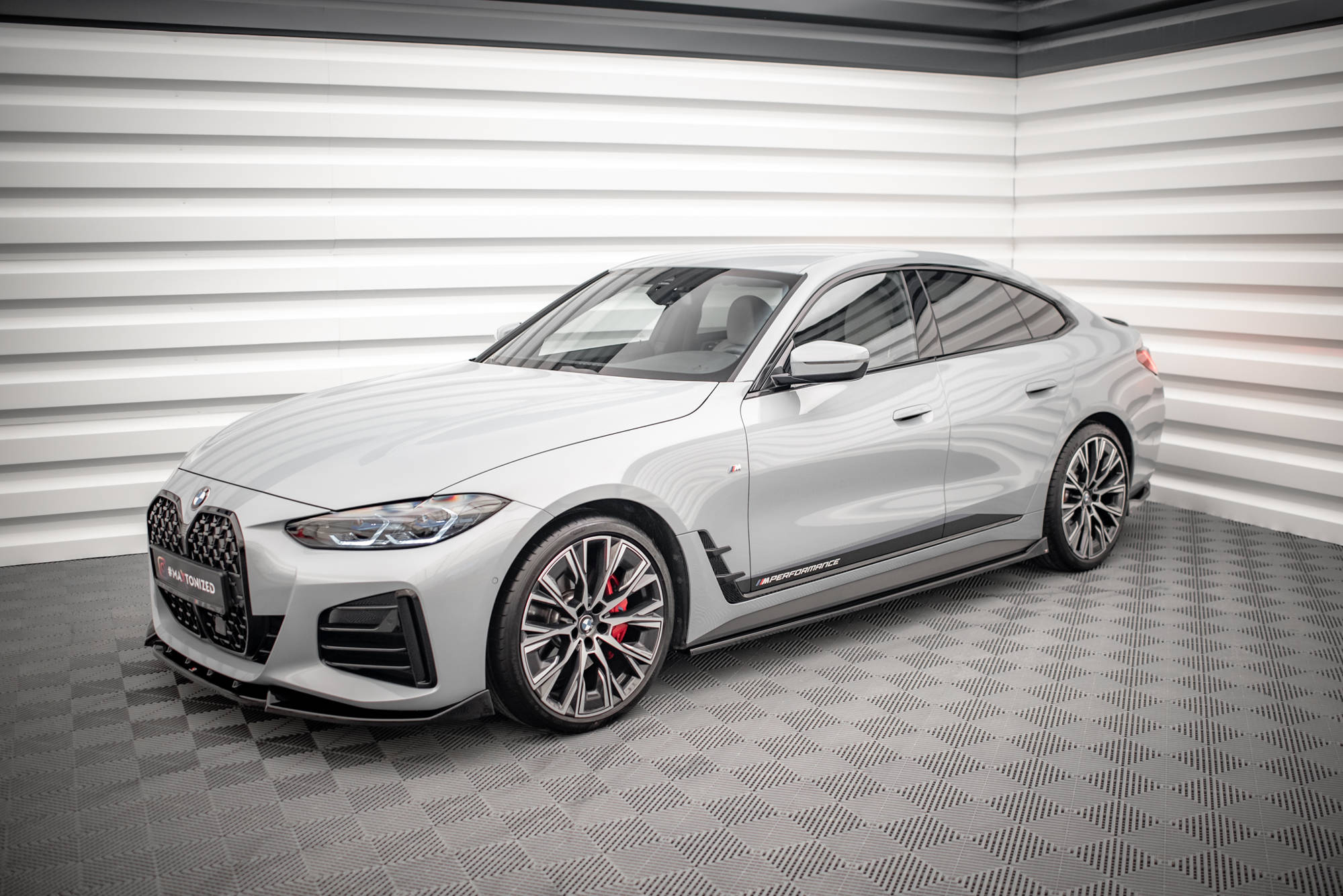 Side Skirts Diffusers V.2 BMW 4 Gran Coupe M-Pack / M440i G26 - Image 3