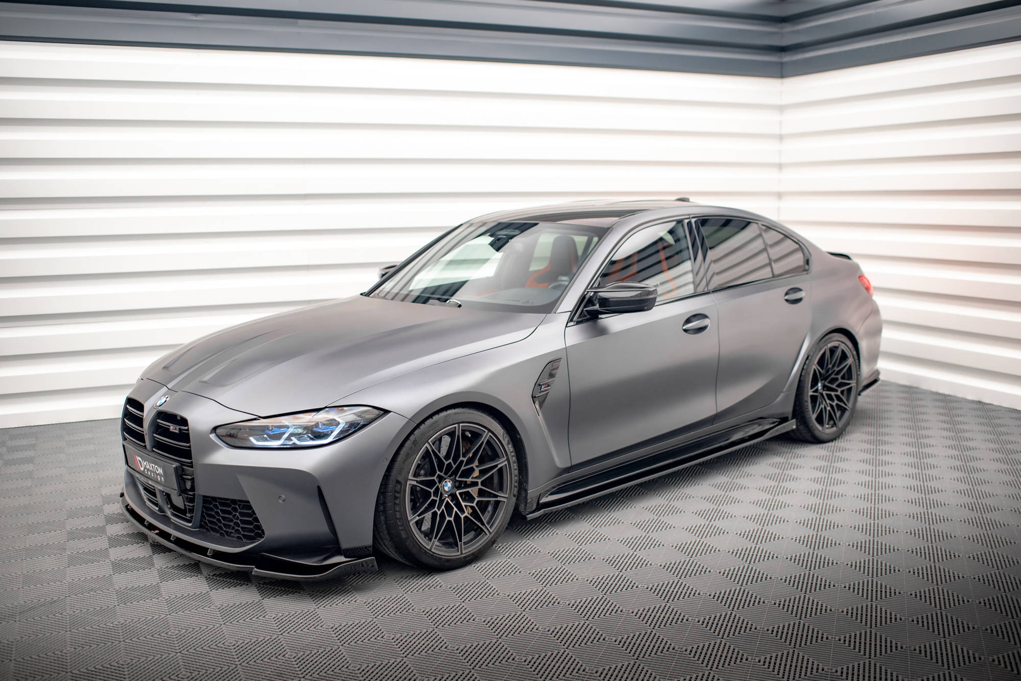 Side Skirts Diffusers V.2 BMW M3 Sedan / Touring G80 / G81 - Image 2