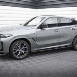 Alternative view of Side Skirts Diffusers V.2 BMW X6 M-Pack G06 Facelift