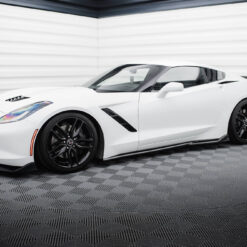 Alternative view of Side Skirts Diffusers V.2 Chevrolet Corvette Stingray C7