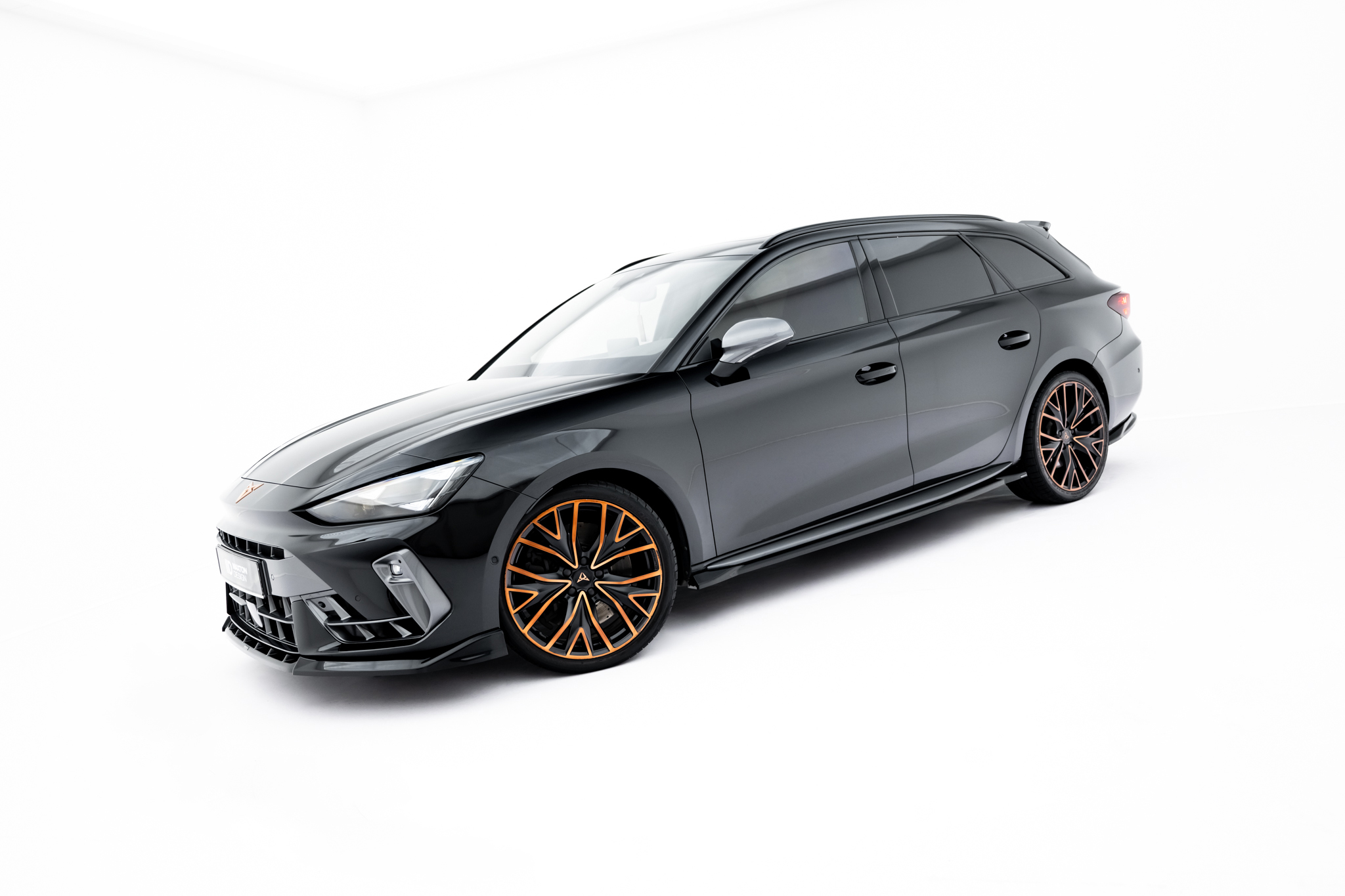 Side Skirts Diffusers V.2 Cupra Leon ST / Hatchback Aero Mk1 / Mk1 Facelift - Image 3