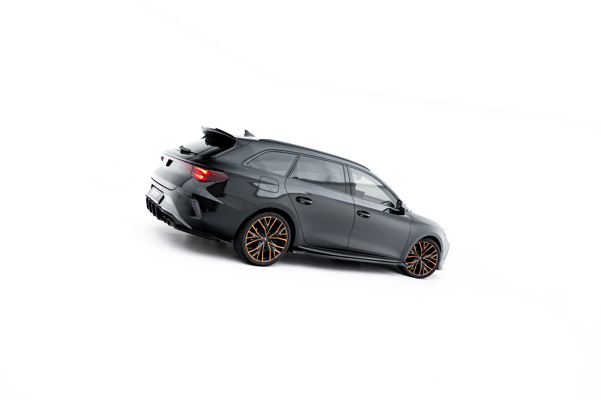 Side Skirts Diffusers V.2 Cupra Leon ST / Hatchback Aero Mk1 / Mk1 Facelift