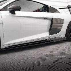 Side Skirts Diffusers  V.2+ Flaps Audi R8 Mk2 Facelift
