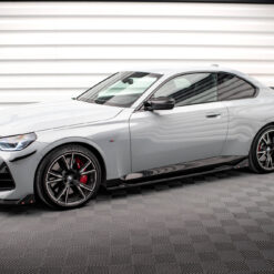 Alternative view of Side Skirts Diffusers V.2 + Flaps BMW 2 Coupe M-Pack / M240i G42