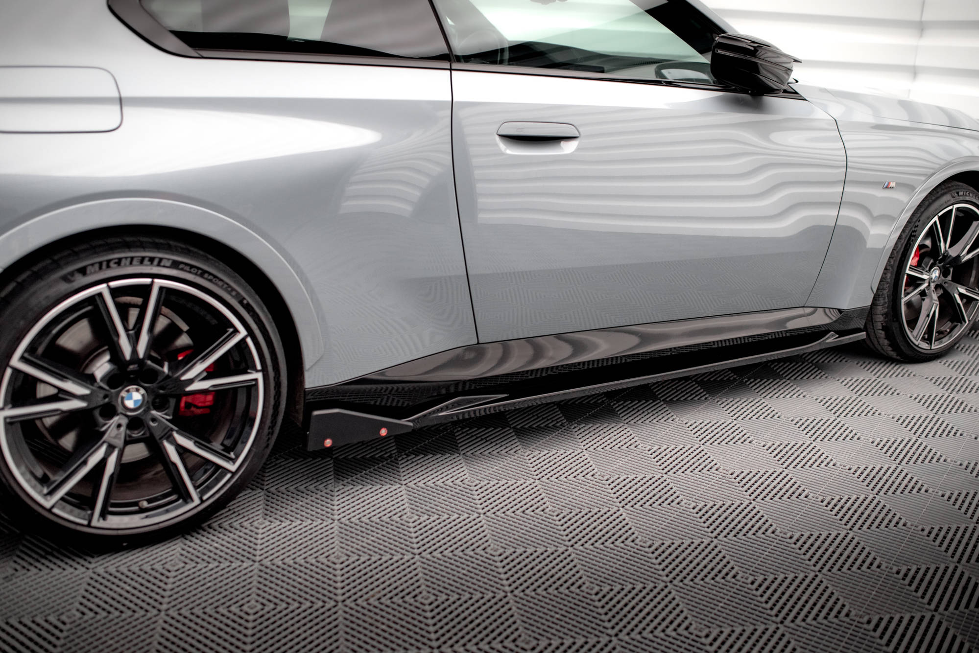 Side Skirts Diffusers V.2 + Flaps BMW 2 Coupe M-Pack / M240i G42 - Image 3