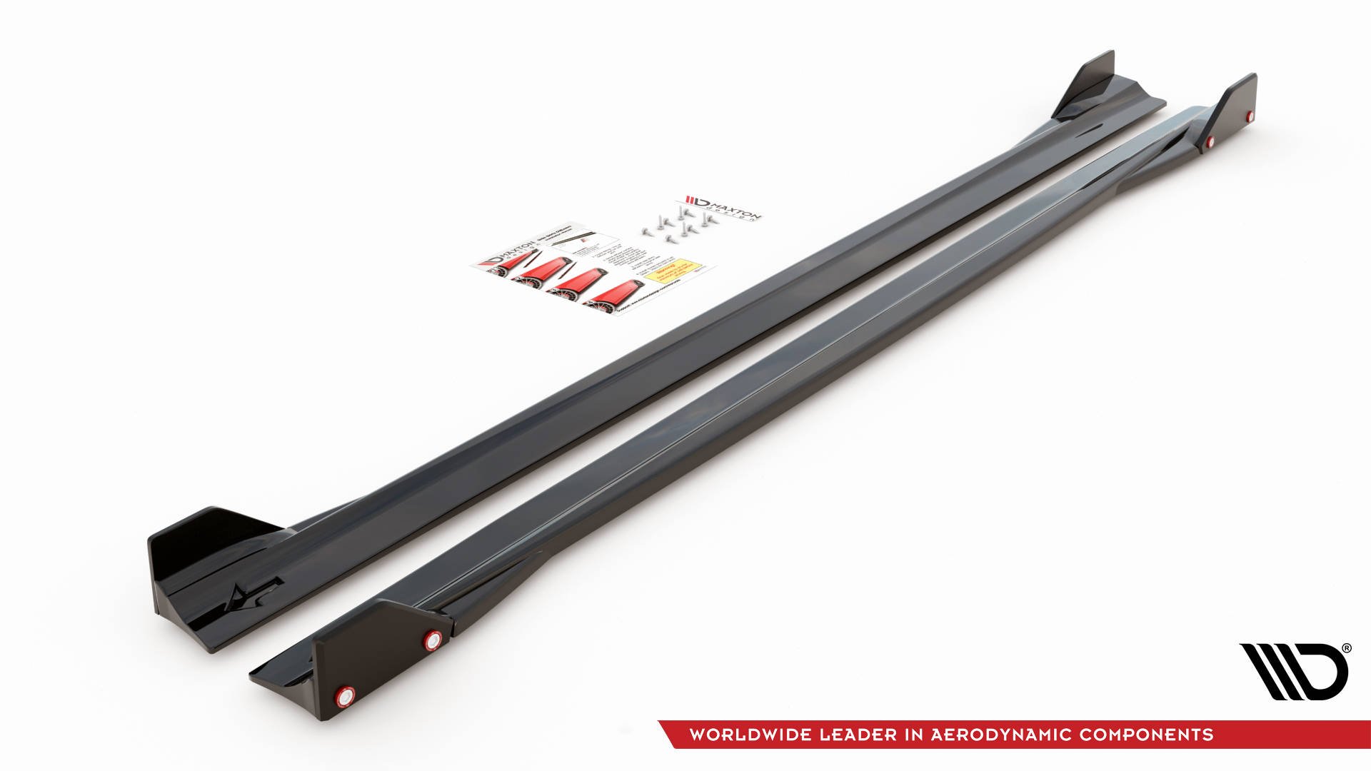 Side Skirts Diffusers V.2 + Flaps Mercedes-AMG A45 S - Image 4