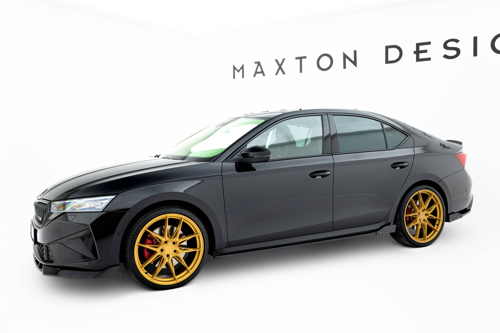Side Skirts Diffusers V.2 + Flaps Skoda Octavia RS Liftback / Combi Mk4 Facelift - Image 3