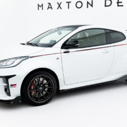Alternative view of Side Skirts Diffusers V.2 + Flaps Toyota GR Yaris Mk4