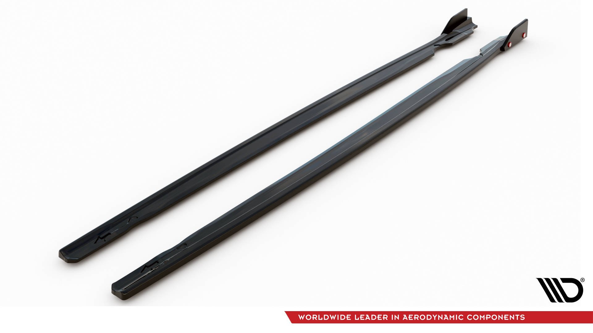Side Skirts Diffusers V.2 + Flaps Volkswagen Golf R Mk8 Facelift - Image 5