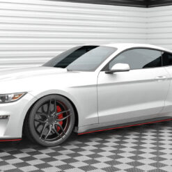 Alternative view of Side Skirts Diffusers V.2 Ford Mustang Mk6 Facelift