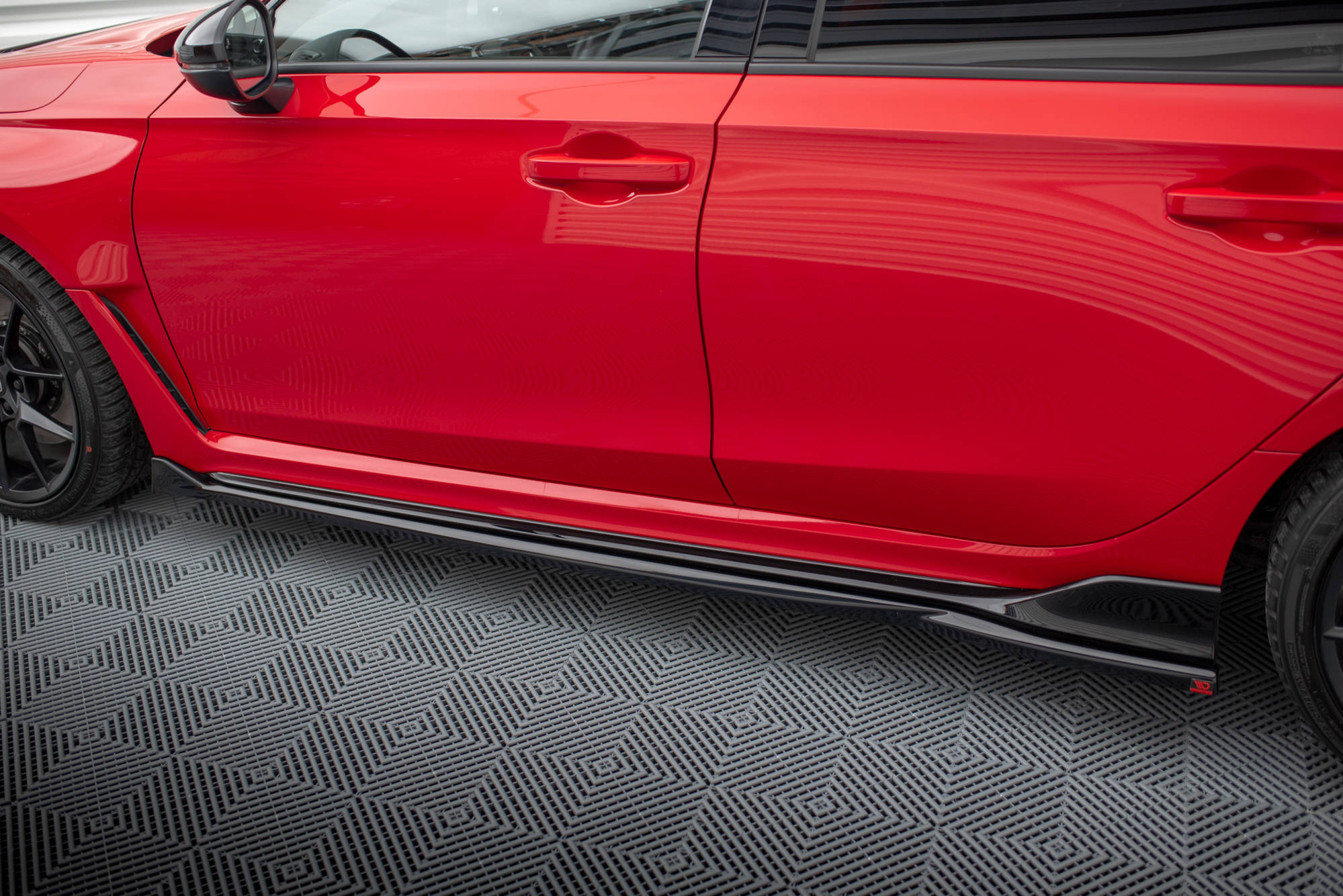 Side Skirts Diffusers V.2 Honda Civic Type-R Mk 11 - Image 2