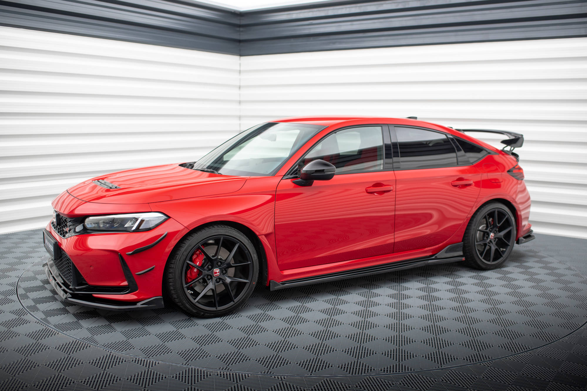 Side Skirts Diffusers V.2 Honda Civic Type-R Mk 11 - Image 3