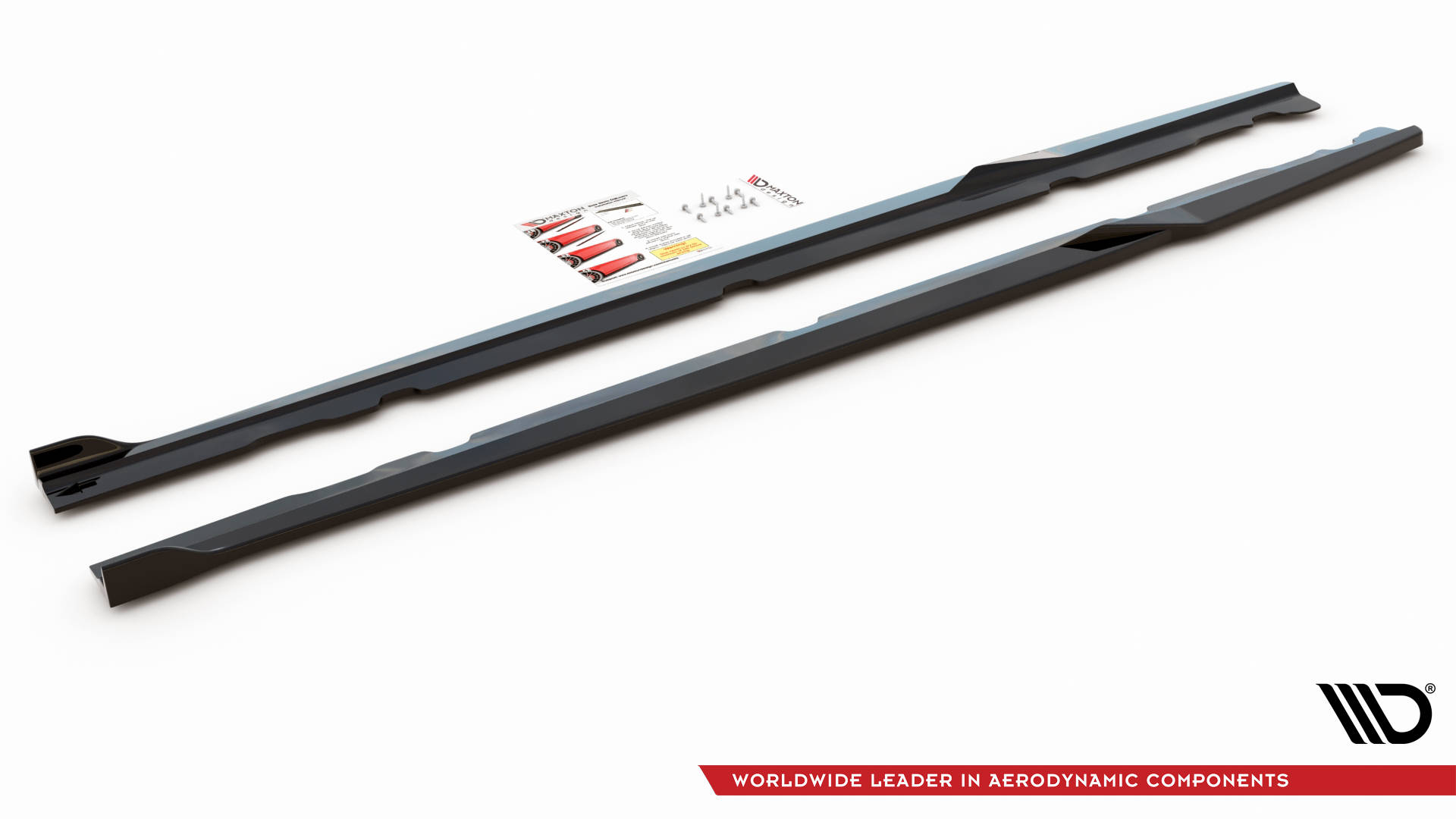 Side Skirts Diffusers V.2 Mercedes-AMG C 63AMG Coupe C205 Facelift - Image 3