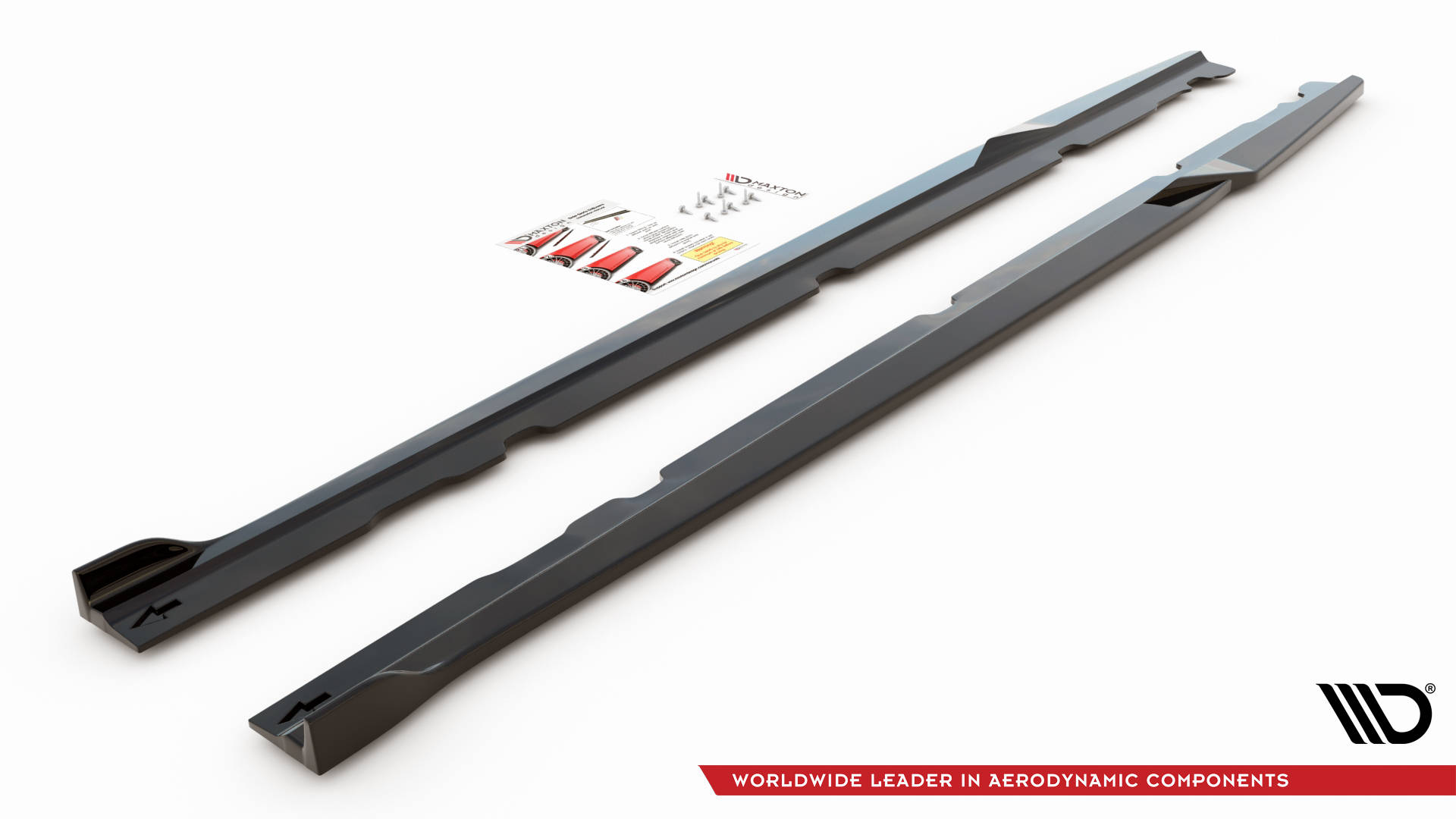 Side Skirts Diffusers V.2 Mercedes-AMG C 63AMG Coupe C205 Facelift - Image 4