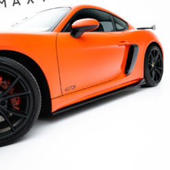 Alternative view of Side Skirts Diffusers V.2 Porsche 718 Cayman GTS 982c