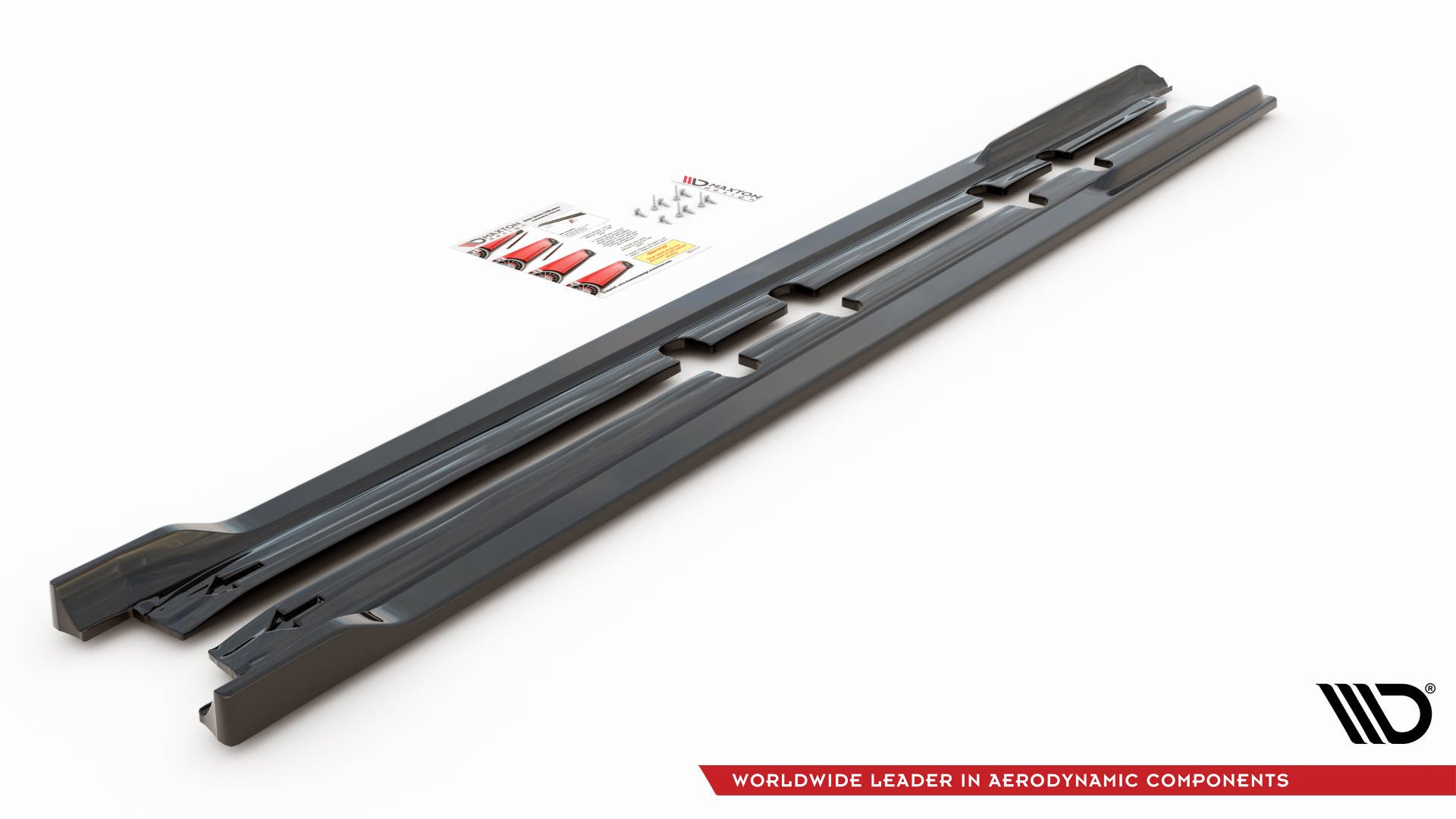 Side Skirts Diffusers V.2 Seat Leon FR ST / Hatchback Mk4 / Cupra Leon ST / Hatchback Mk1 / Mk1 Facelift - Image 4