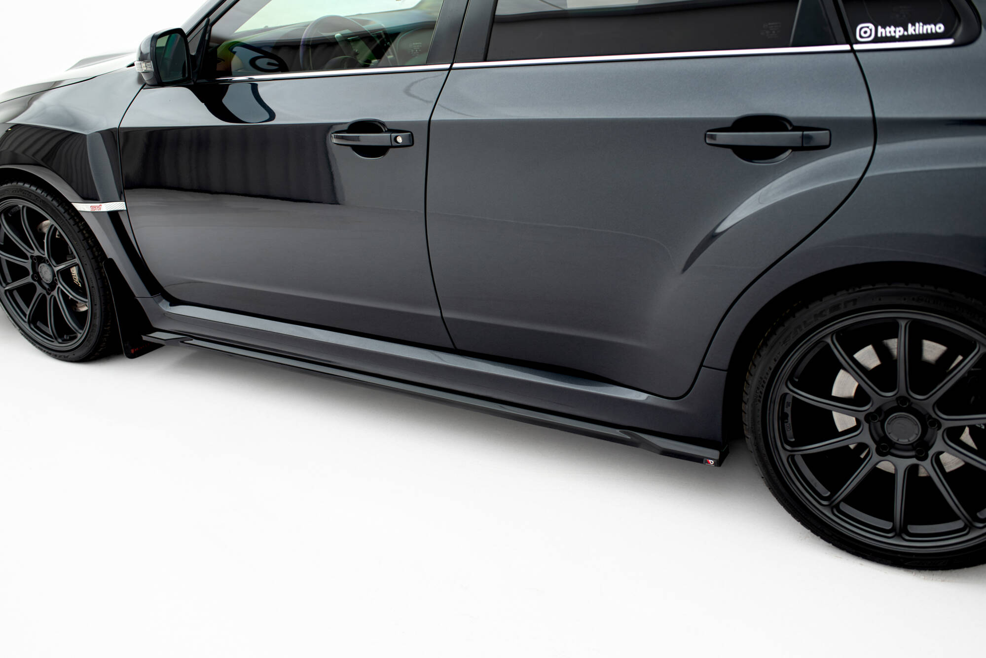 Side Skirts Diffusers V.2 Subaru Impreza WRX STI Mk3 Facelift - Image 3