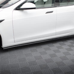 Side Skirts Diffusers V.2 Tesla Model S Plaid Mk1 Facelift