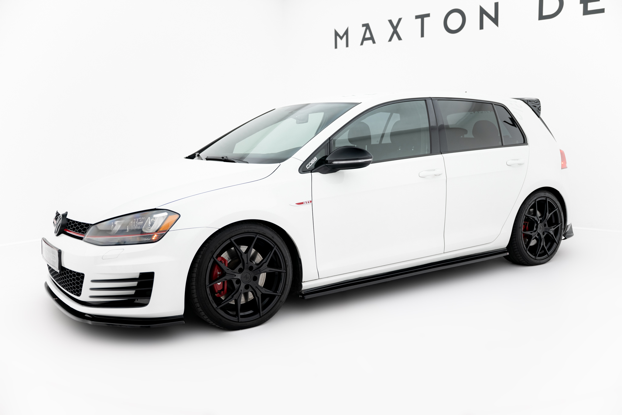 Side Skirts Diffusers V.2 VW Golf 7 GTI (narrow) - Image 2