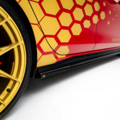 Alternative view of Side Skirts Diffusers V.2 Volkswagen Golf GTI Clubsport Mk8 Facelift