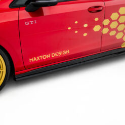 Side Skirts Diffusers V.2 Volkswagen Golf GTI Clubsport Mk8 Facelift