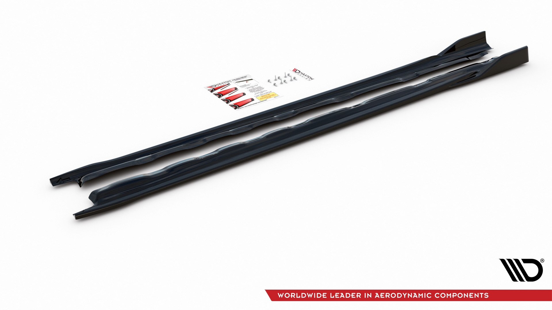 Side Skirts Diffusers V.2 Volkswagen Golf Mk8 - Image 6