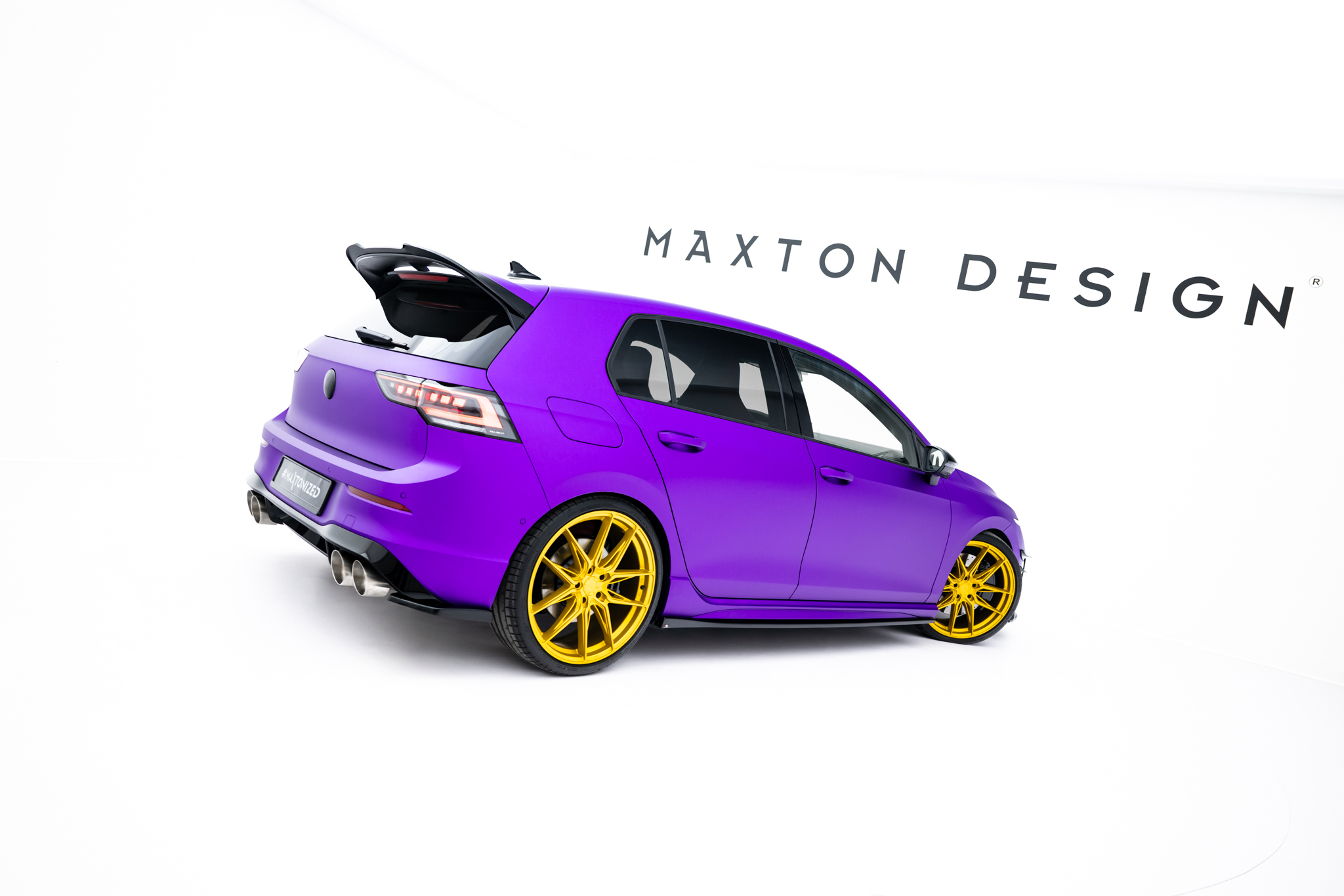 Side Skirts Diffusers V.2 Volkswagen Golf R Mk8 Facelift - Image 4