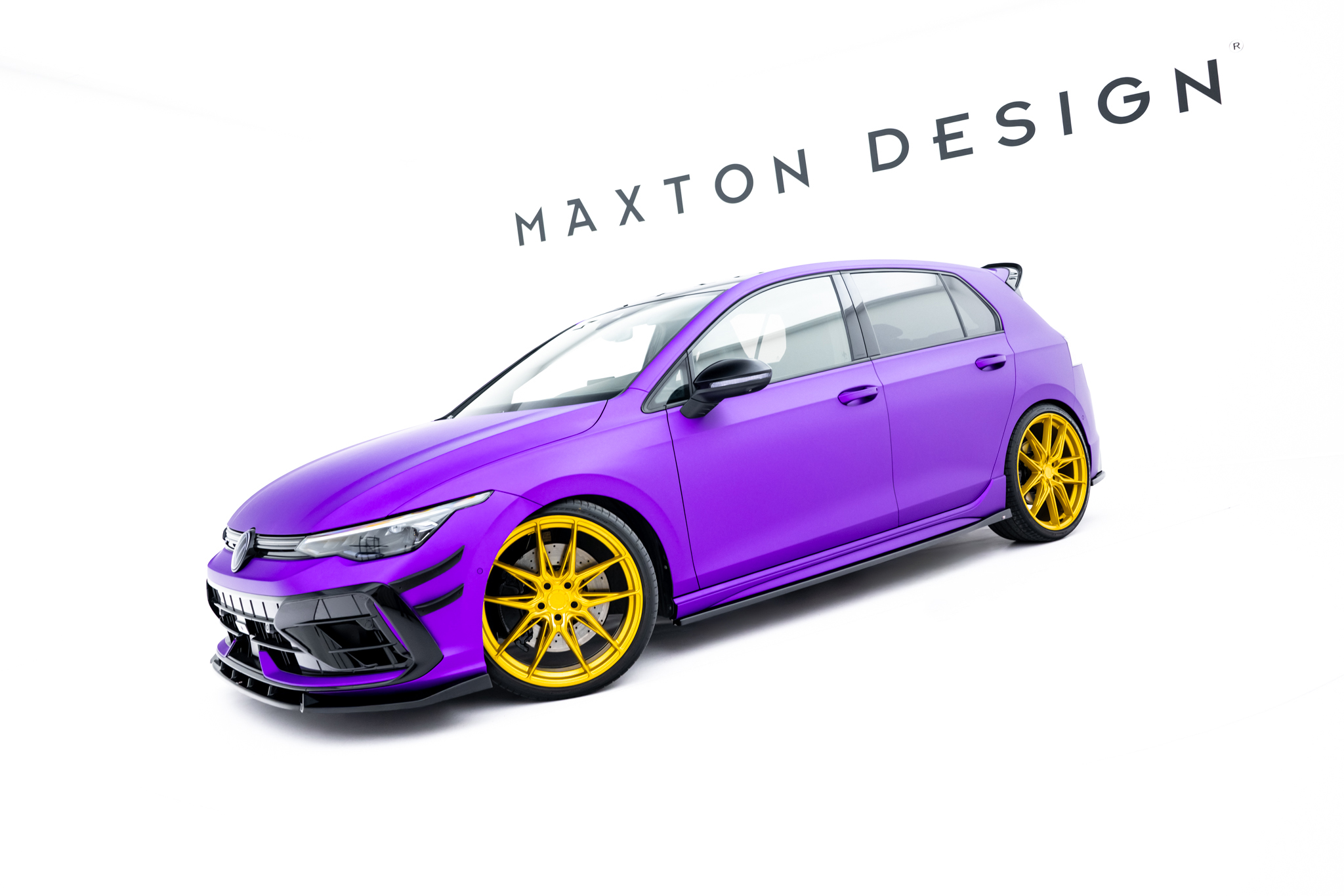 Side Skirts Diffusers V.2 Volkswagen Golf R Mk8 Facelift - Image 3