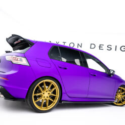 Side Skirts Diffusers V.2 Volkswagen Golf R Mk8 Facelift