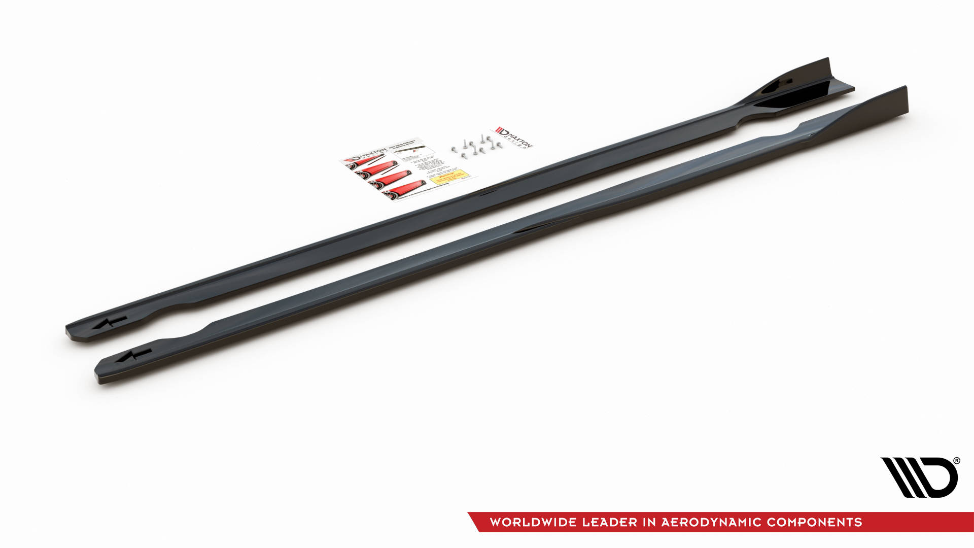 Side Skirts Diffusers V.2 Volkswagen Golf R / R-Line Mk7 - Image 4