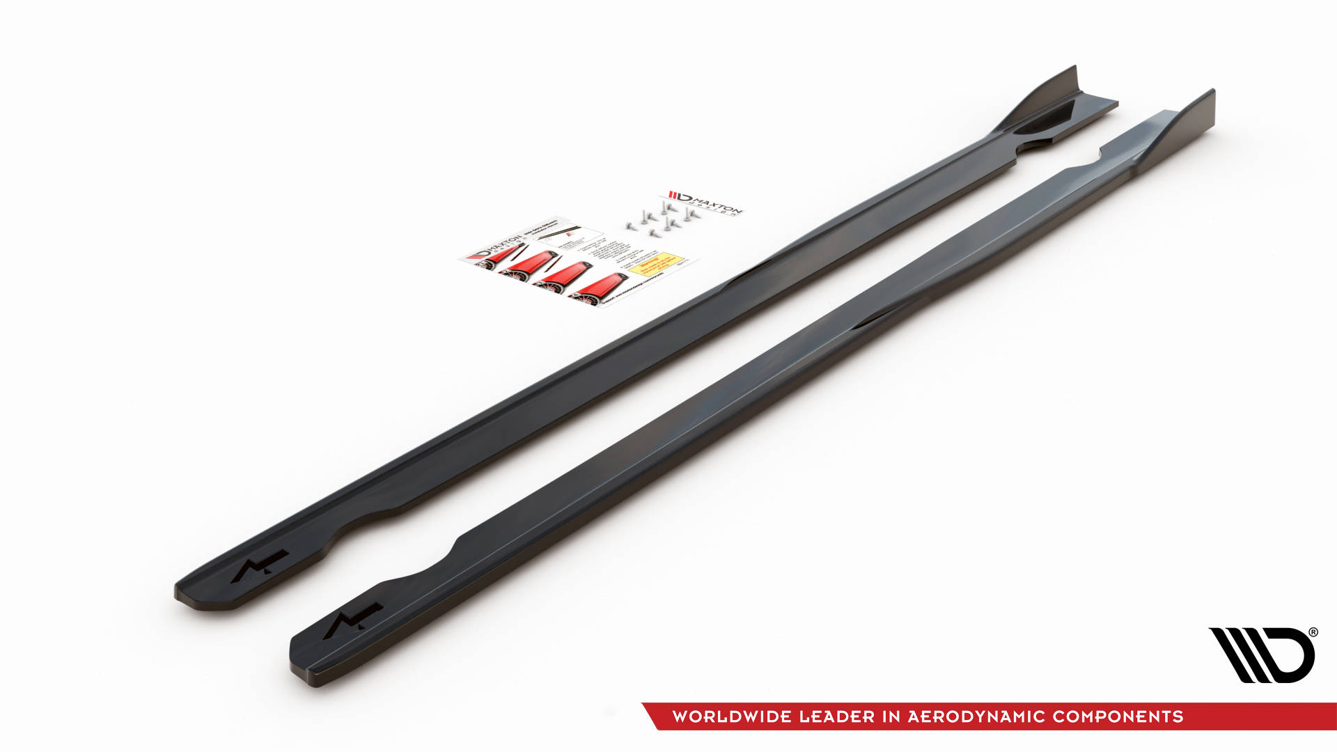Side Skirts Diffusers V.2 Volkswagen Golf R / R-Line Mk7 - Image 5