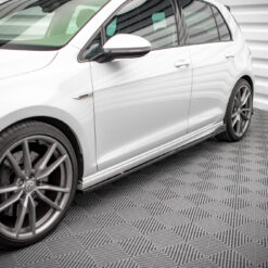 Side Skirts Diffusers V.2 Volkswagen Golf R / R-Line Mk7