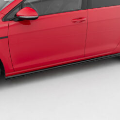 Side Skirts Diffusers V.2 Volkswagen Golf R / R-Line Mk7 Facelift