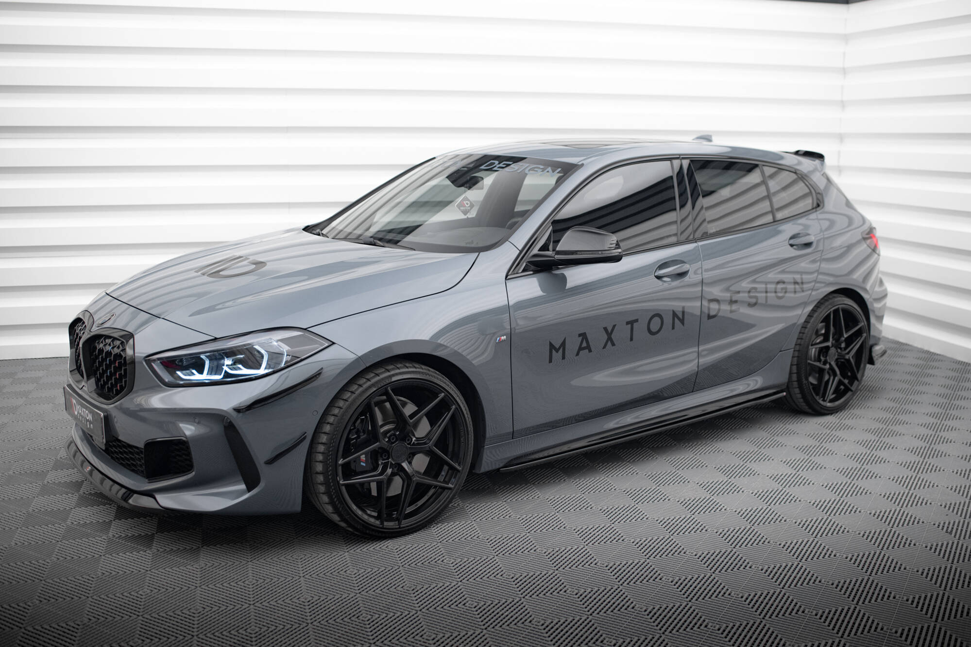 Side Skirts Diffusers V.2 for BMW 1 M-Pack / M135i / 128ti - Image 2