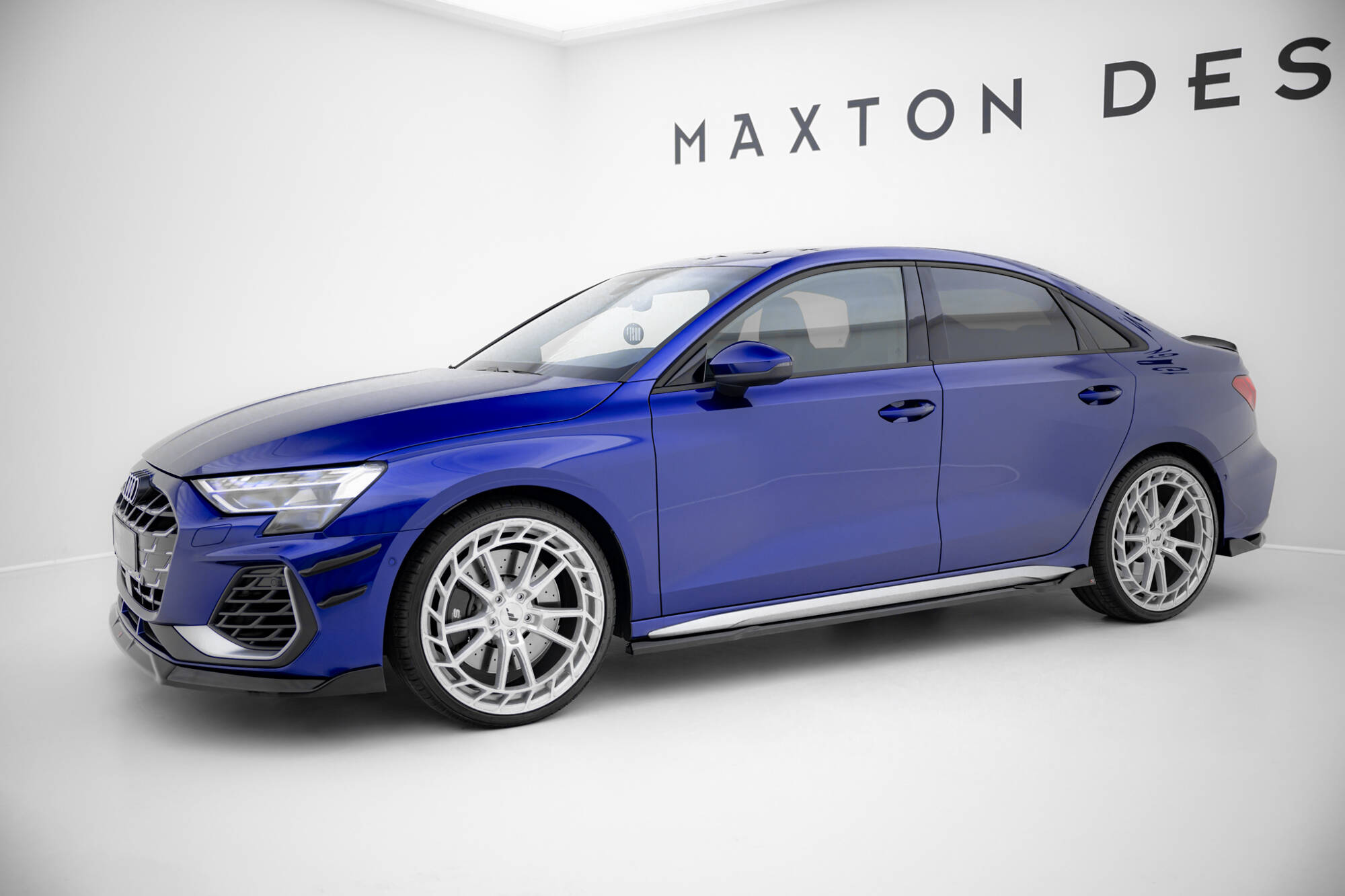 Side Skirts Diffusers V.3 Audi A3 S-Line Sedan / S3 Sedan 8Y Facelift - Image 2