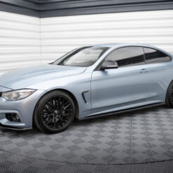Alternative view of Side Skirts Diffusers V.3 BMW 4 Coupe / Gran Coupe / Cabrio M-Pack F32 / F36 / F33