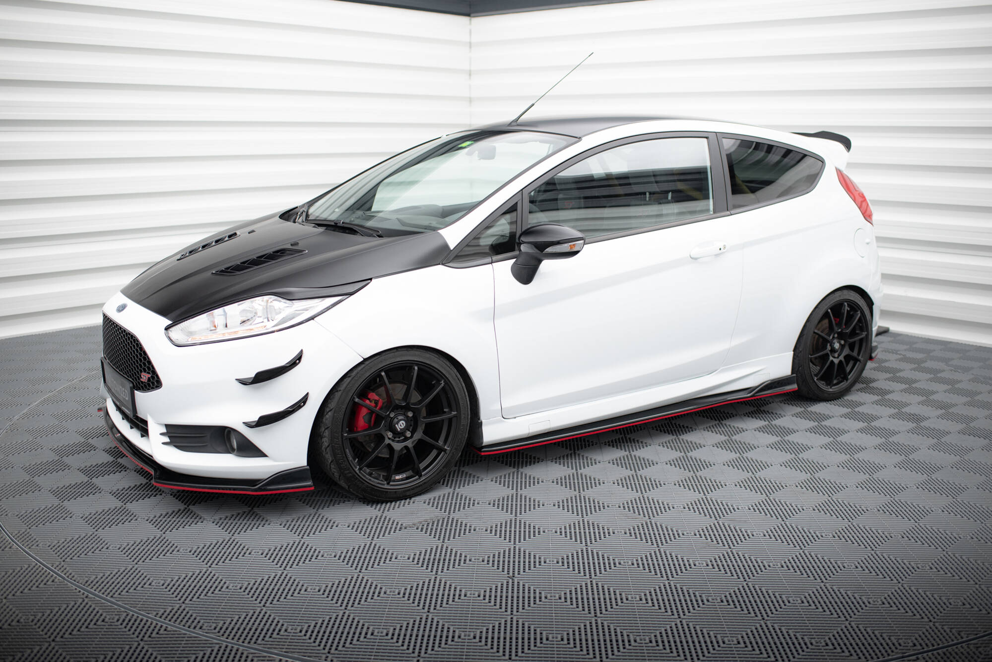 Side Skirts Diffusers V.3 Ford Fiesta ST / ST-Line Mk7 - Image 3