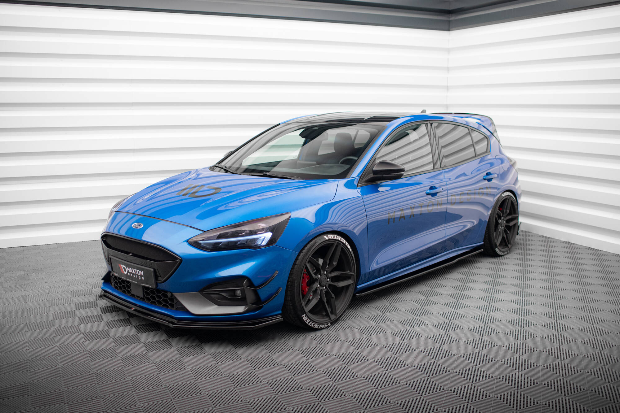 Side Skirts Diffusers V.3 Ford Focus ST / ST-Line Mk4 - Image 2