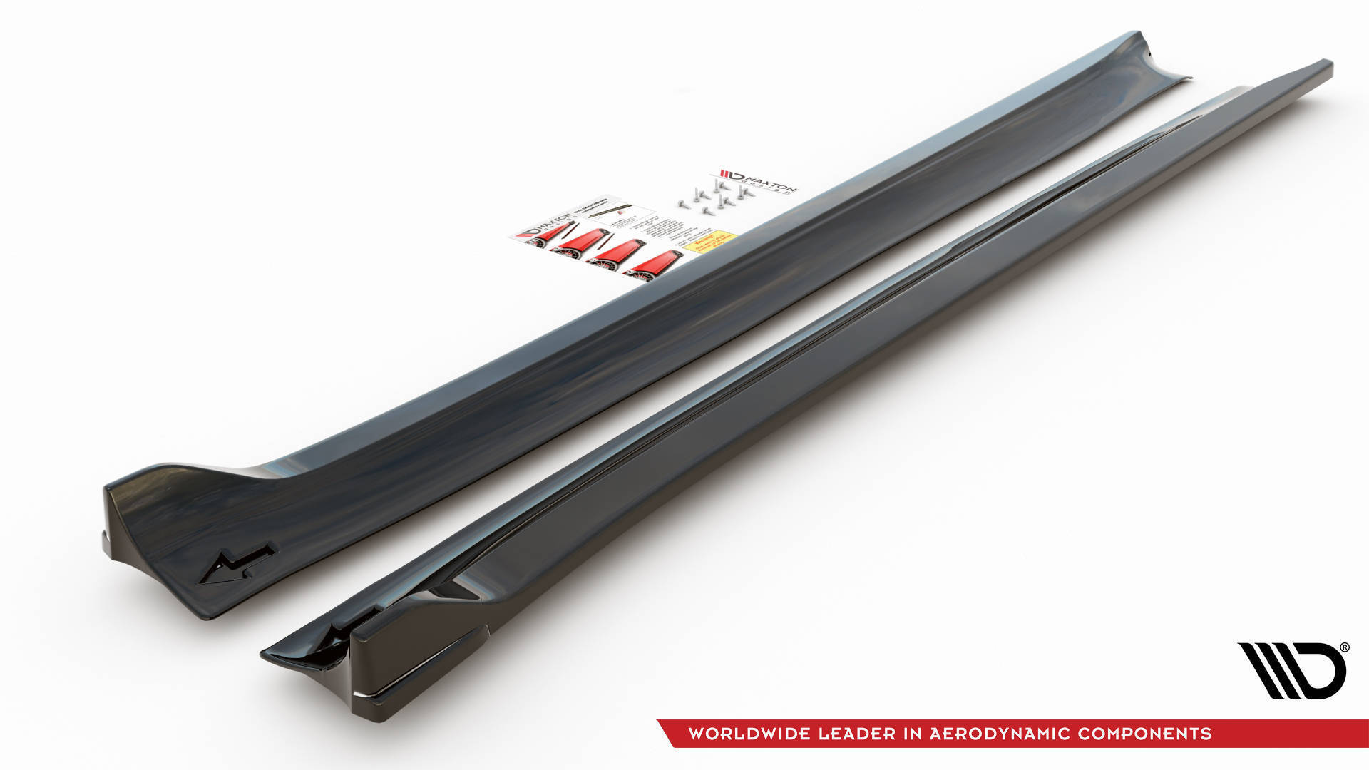 Side Skirts Diffusers V.3 Tesla Model 3 Performance Mk1 Facelift - Image 5