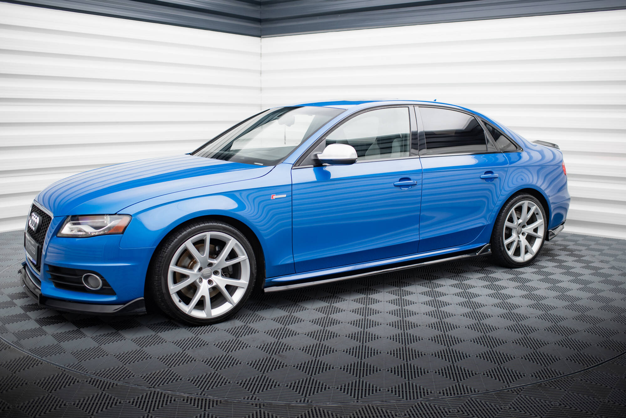 Side Skirts Diffusers V.4 Audi A4 / A4 S-Line / S4 B8 - Image 2