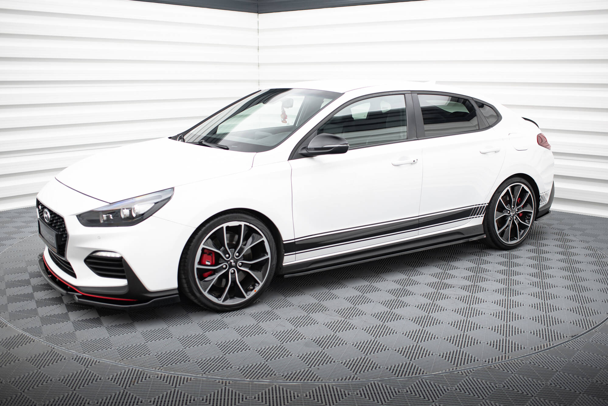 Side Skirts Diffusers V.4 Hyundai I30 N / N-Line Hatchback / Fastback Mk3 / Mk3 Facelift - Image 2