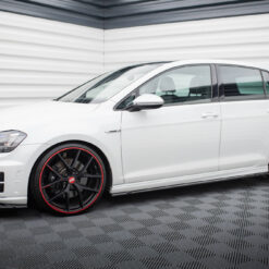 Alternative view of Side Skirts Diffusers V.4 Volkswagen Golf R / R-Line Mk7